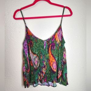 Zara Multi Color Tank Sz XS/S